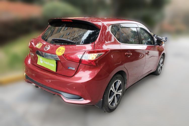 Used Nissan Tiida 2019 1.6L CVT Smart Drive Version China VI Standard Rear Right 45 Deg