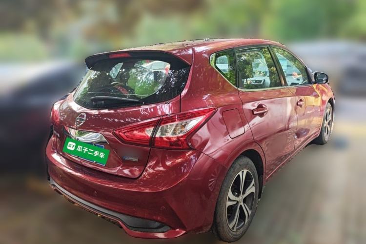 Used Nissan Tiida 2019 1.6L CVT Smart Drive Version China VI Standard Rear Right 45 Deg