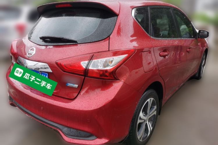 Used Nissan Tiida 2019 1.6L CVT Smart Drive Version China VI Standard Rear Right 45 Deg