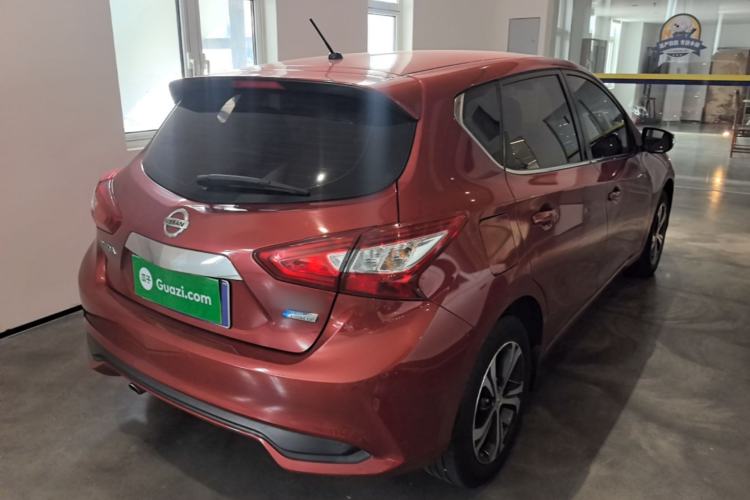 Used Nissan Tiida 2019 1.6L CVT Smart Drive Version China VI Standard Rear Right 45 Deg