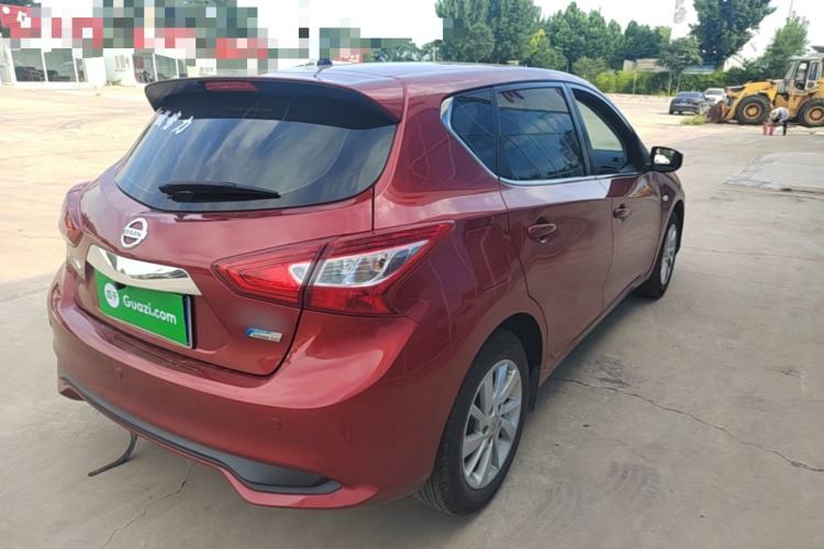 Used Nissan Tiida 2019 1.6L CVT Cool Edition China VI Standard Rear Right 45 Deg