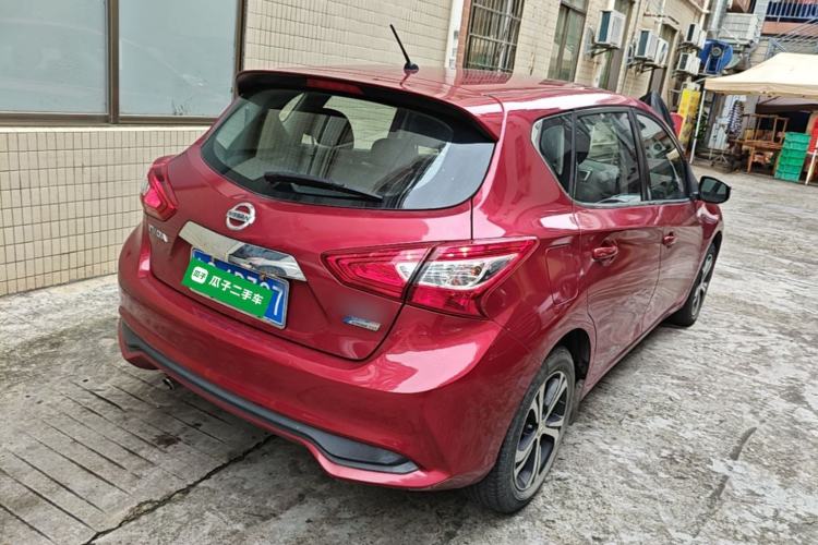 Used Nissan Tiida 2019 1.6L CVT Smart Drive Version China VI Standard Rear Right 45 Deg