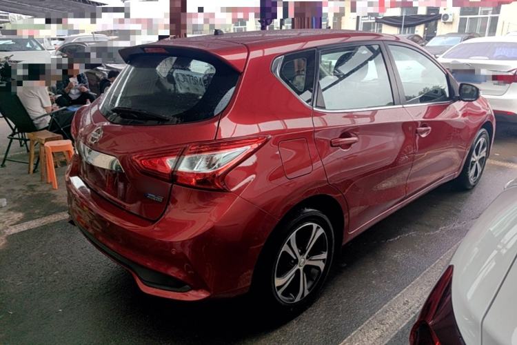 Used Nissan Tiida 2019 1.6L CVT Smart Drive Version China VI Standard Rear Right 45 Deg
