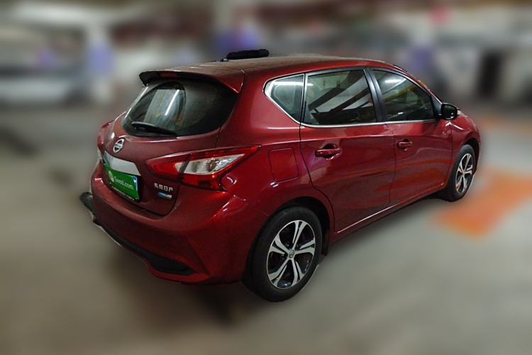 Used Nissan Tiida 2019 1.6L CVT Smart Drive Version China VI Standard Rear Right 45 Deg
