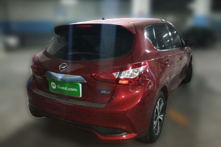 Used Nissan Tiida 2019 1.6L CVT Smart Drive Version China VI Standard Rear Right 45 Deg