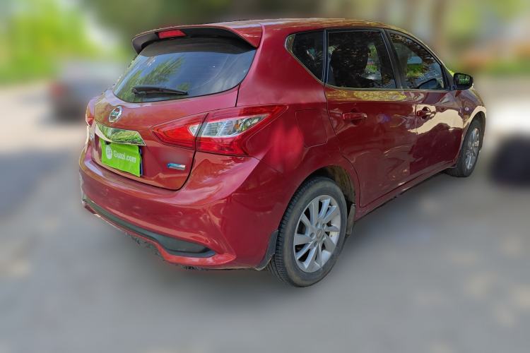 Used Nissan Tiida 2019 1.6L CVT Cool Edition China VI Standard Rear Right 45 Deg