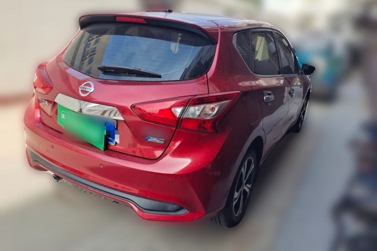Used Nissan Tiida 2019 1.6L CVT Smart Drive Version China VI Standard Rear Right 45 Deg