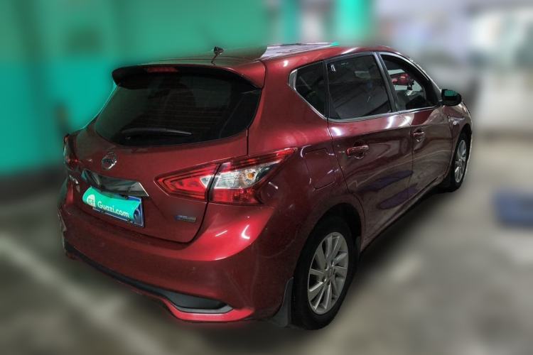 Used Nissan Tiida 2019 1.6L CVT Cool Edition China VI Standard Rear Right 45 Deg