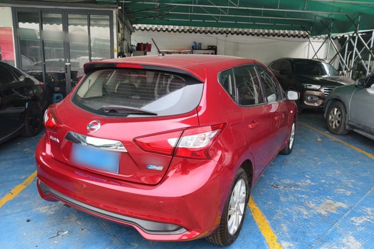 Used Nissan Tiida 2019 1.6L CVT Cool Edition China VI Standard Rear Right 45 Deg