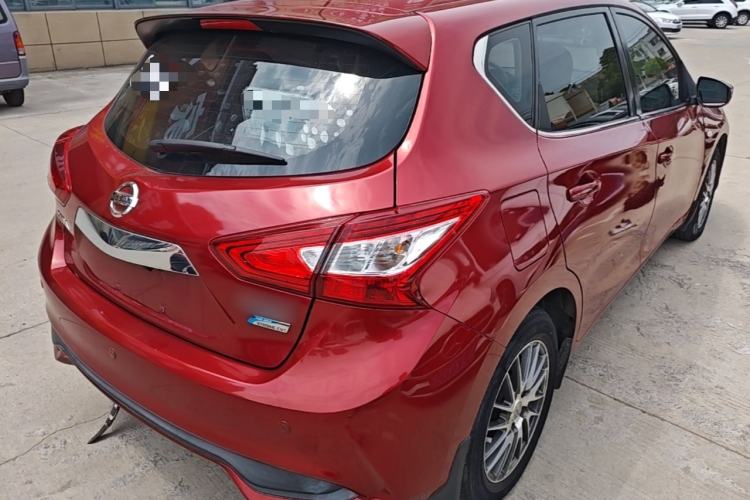 Used Nissan Tiida 2019 1.6L CVT Cool Edition China VI Standard Rear Right 45 Deg