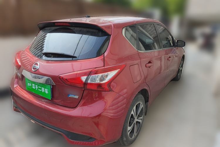 Used Nissan Tiida 2019 1.6L CVT Smart Enjoyment Version China VI Standard Rear Right 45 Deg