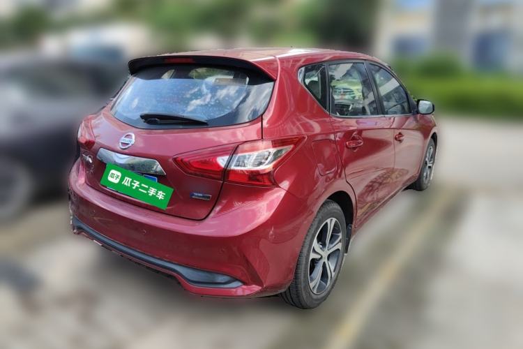 Used Nissan Tiida 2019 1.6L CVT Smart Drive Version China VI Standard Rear Right 45 Deg