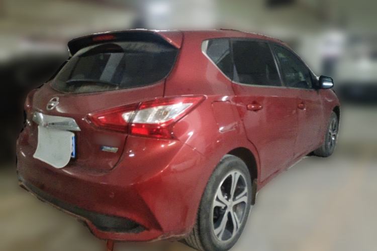 Used Nissan Tiida 2019 1.6L CVT Smart Drive Version China VI Standard Rear Right 45 Deg