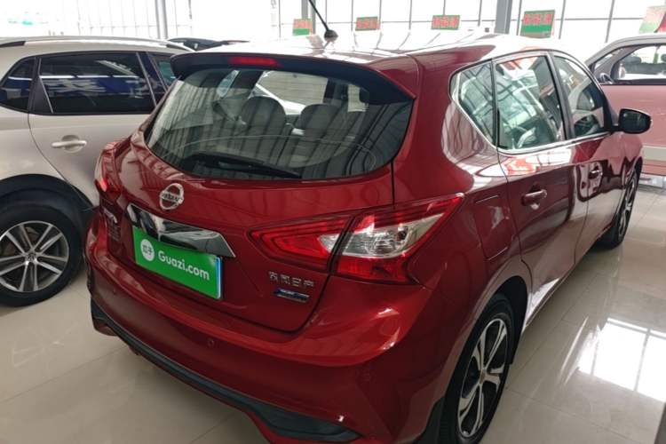 Used Nissan Tiida 2019 1.6L CVT Smart Drive Version China VI Standard Rear Right 45 Deg