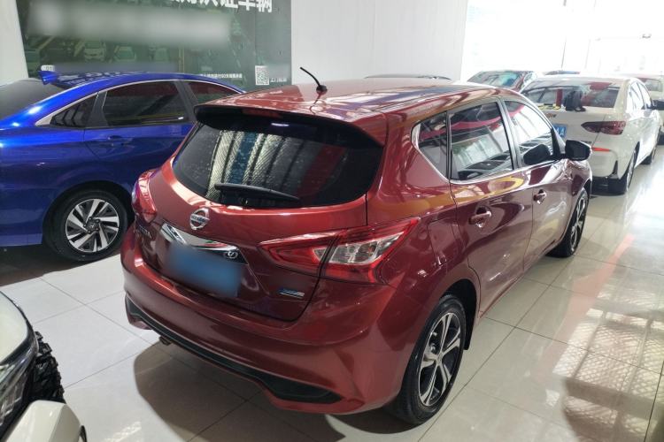Used Nissan Tiida 2019 1.6L CVT Smart Drive Version China VI Standard Rear Right 45 Deg