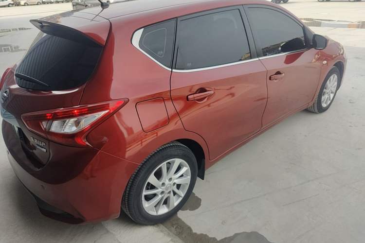Used Nissan Tiida 2019 1.6L CVT Cool Edition China VI Standard Rear Right 45 Deg