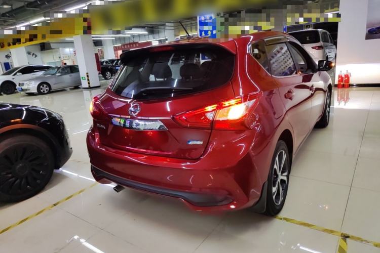 Used Nissan Tiida 2019 1.6L CVT Smart Enjoyment Version China VI Standard Rear Right 45 Deg