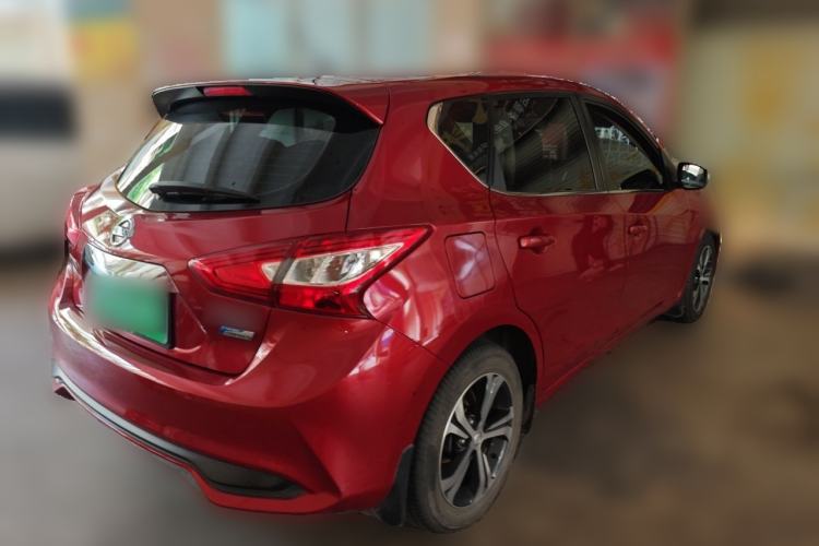 Used Nissan Tiida 2019 1.6L CVT Smart Drive Version China VI Standard Rear Right 45 Deg