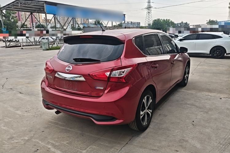 Used Nissan Tiida 2019 1.6L CVT Smart Drive Version China VI Standard Rear Right 45 Deg