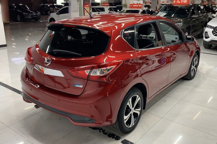 Used Nissan Tiida 2019 1.6L CVT Smart Drive Version China VI Standard Rear Right 45 Deg