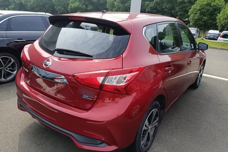 Used Nissan Tiida 2019 1.6L CVT Smart Drive Version China VI Standard Rear Right 45 Deg