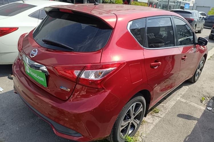 Used Nissan Tiida 2019 1.6L CVT Smart Drive Version China VI Standard Rear Right 45 Deg
