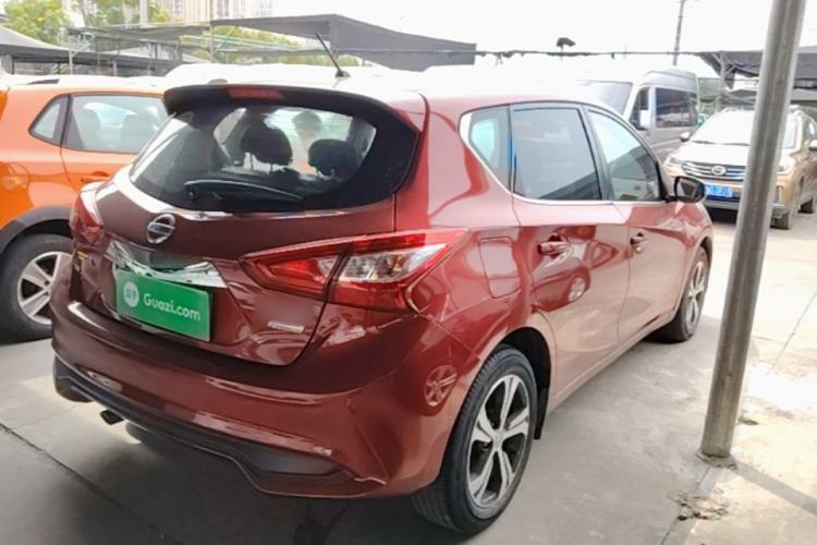 Used Nissan Tiida 2019 1.6L CVT Smart Drive Version China VI Standard Rear Right 45 Deg