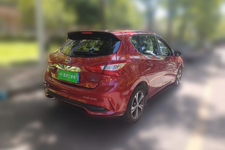 Used Nissan Tiida 2019 1.6L CVT Smart Drive Version China VI Standard Rear Right 45 Deg