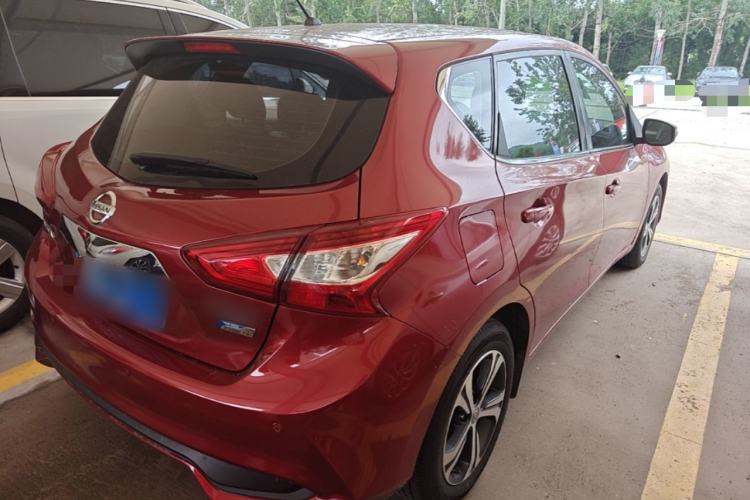 Used Nissan Tiida 2019 1.6L CVT Smart Drive Version China VI Standard Rear Right 45 Deg