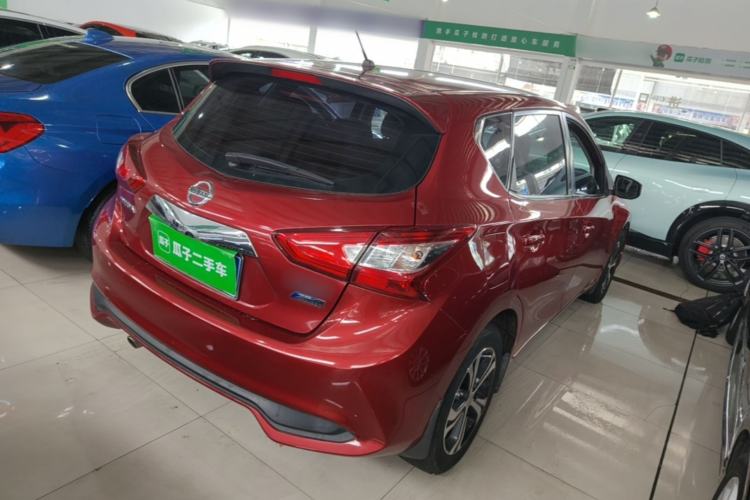 Used Nissan Tiida 2019 1.6L CVT Smart Drive Version China VI Standard Rear Right 45 Deg