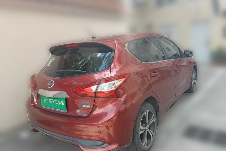 Used Nissan Tiida 2019 1.6L CVT Smart Drive Version China VI Standard Rear Right 45 Deg