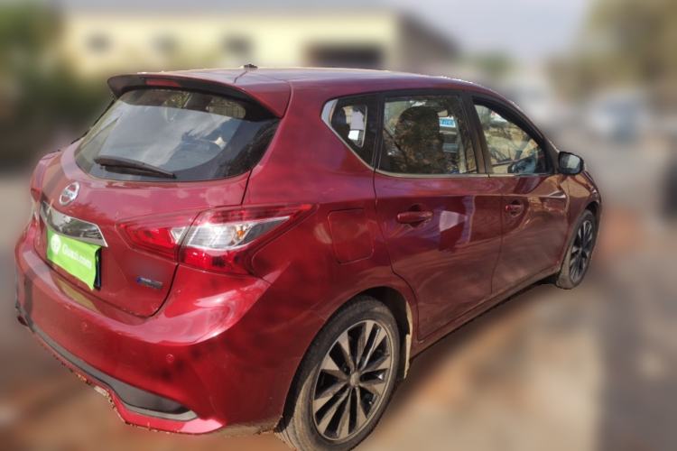 Used Nissan Tiida 2019 1.6L CVT ZhiZun Edition China V Standard Rear Right 45 Deg