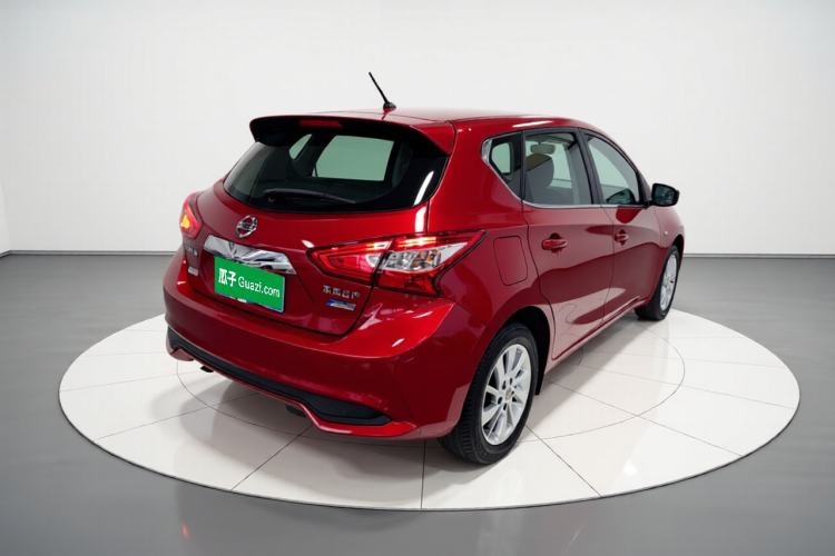Used Nissan Tiida 2019 1.6L CVT Cool Edition China VI Standard Rear Right 45 Deg