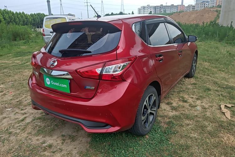 Used Nissan Tiida 2019 1.6L CVT Smart Drive Version China VI Standard Rear Right 45 Deg