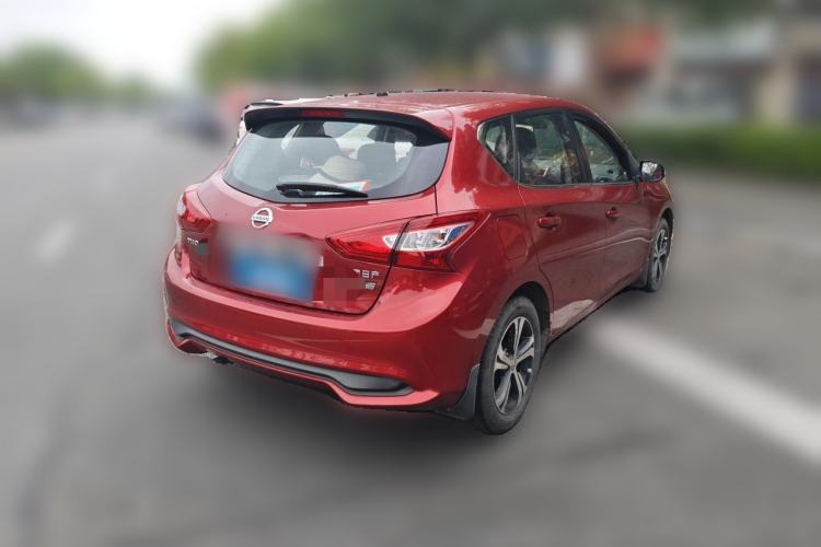 Used Nissan Tiida 2019 1.6L CVT Smart Drive Version China V Standard Rear Right 45 Deg
