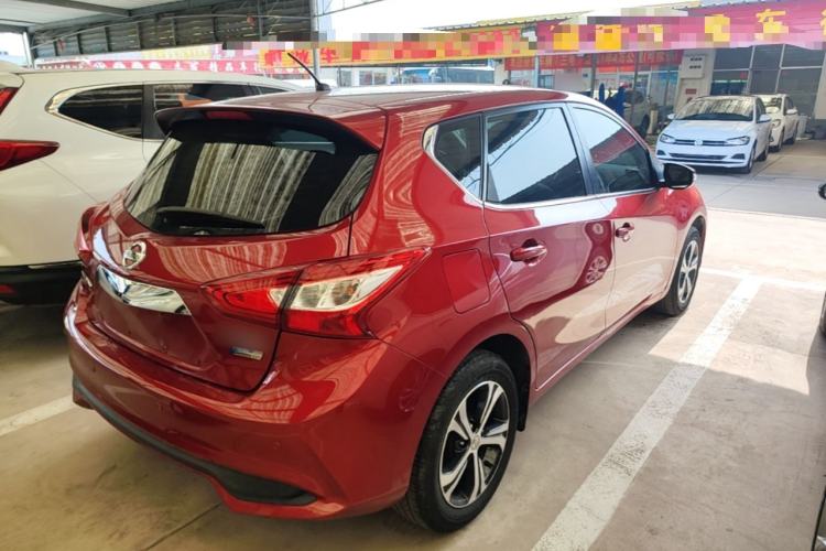 Used Nissan Tiida 2019 1.6L CVT Smart Enjoyment Version China VI Standard Rear Right 45 Deg