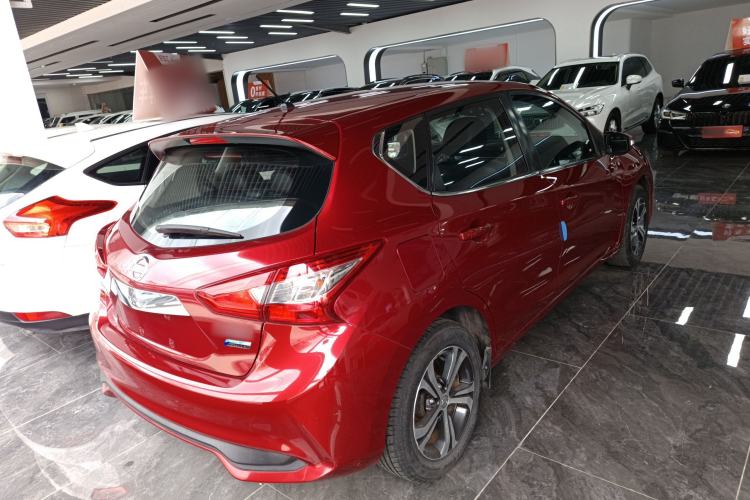 Used Nissan Tiida 2019 1.6L CVT Smart Enjoyment Version China VI Standard Rear Right 45 Deg