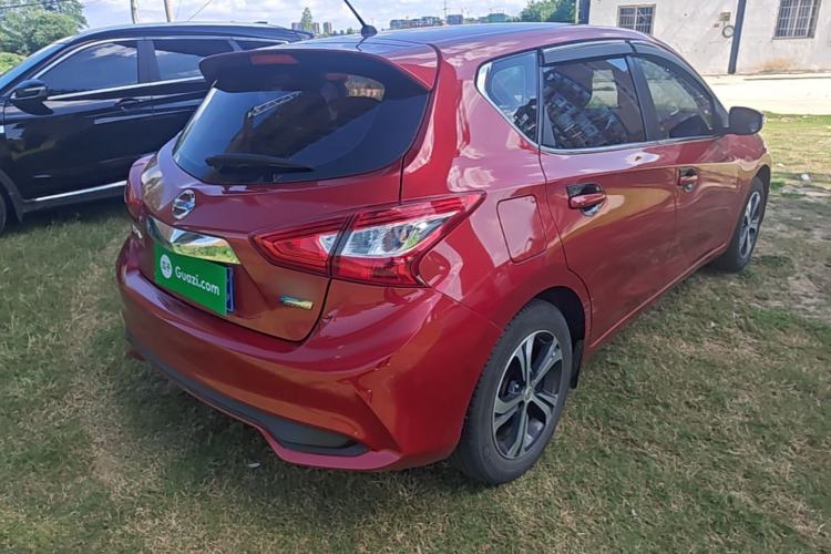 Used Nissan Tiida 2019 1.6L CVT Smart Drive Version China VI Standard Rear Right 45 Deg