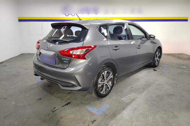 Used Nissan Tiida 2019 1.6L CVT Smart Drive Version China VI Standard Rear Right 45 Deg