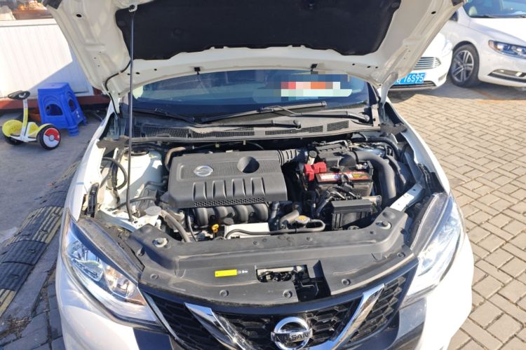 Used Nissan Tiida 2019 1.6L CVT Cool Edition China VI Standard Engine Bay