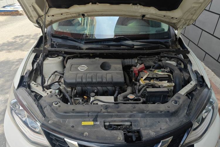 Used Nissan Tiida 2019 1.6L CVT Smart Enjoyment Version China VI Standard Engine Bay