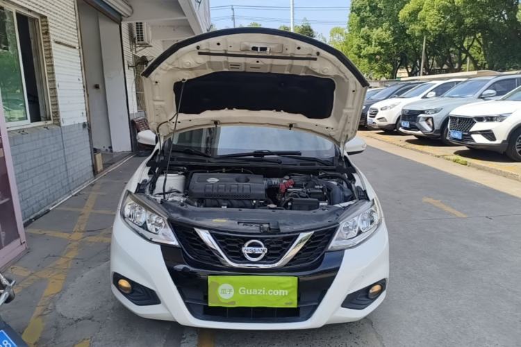 Used Nissan Tiida 2019 1.6L CVT Smart Drive Version China VI Standard Engine Bay