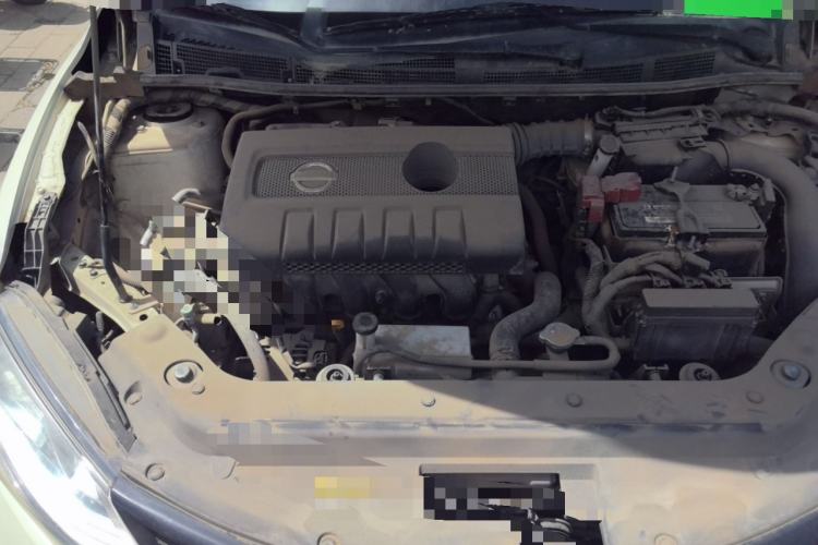 Used Nissan Tiida 2019 1.6L CVT Smart Drive Version China VI Standard Engine Bay
