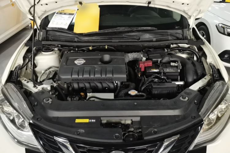Used Nissan Tiida 2019 1.6L CVT Cool Edition China VI Standard Engine Bay