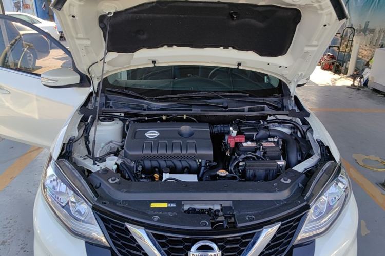 Used Nissan Tiida 2019 1.6L CVT Smart Drive Version China VI Standard Engine Bay