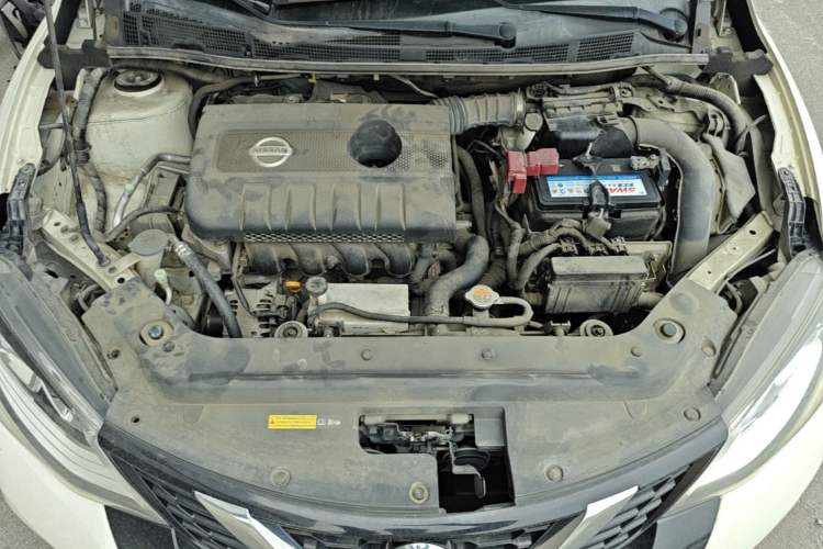 Used Nissan Tiida 2019 1.6L CVT Smart Drive Version China VI Standard Engine Bay