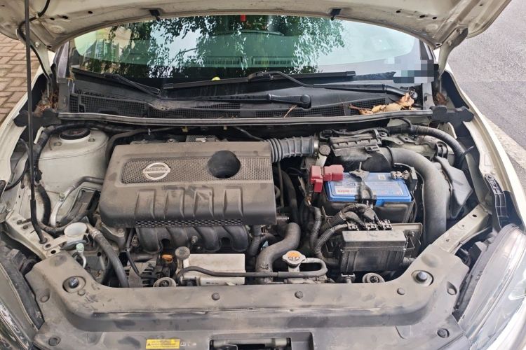 Used Nissan Tiida 2019 1.6L CVT Smart Drive Version China VI Standard Engine Bay