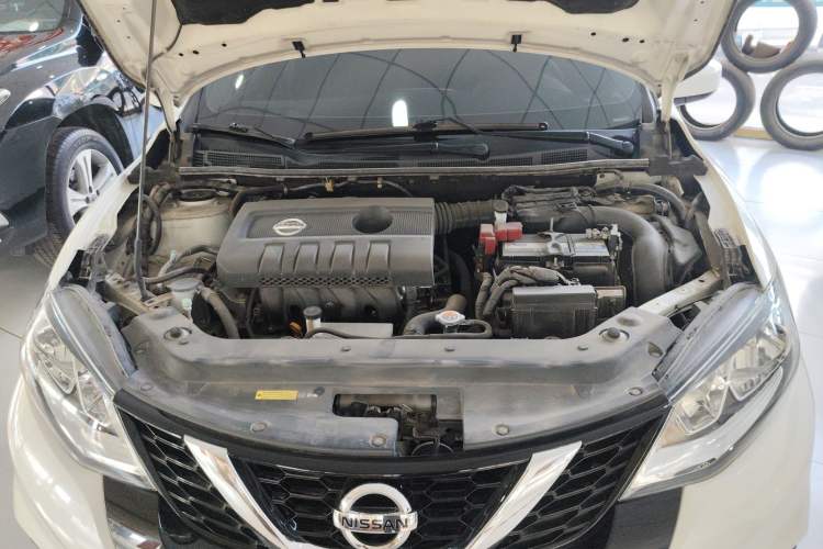 Used Nissan Tiida 2019 1.6L CVT Cool Edition China VI Standard Engine Bay