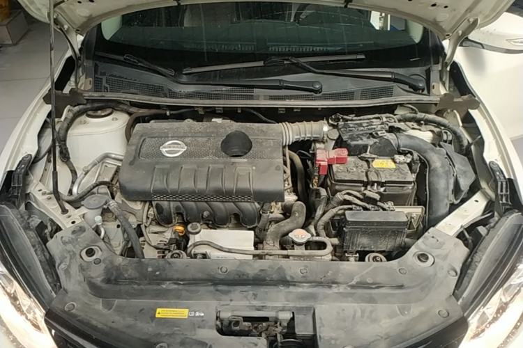 Used Nissan Tiida 2019 1.6L CVT Smart Drive Version China VI Standard Engine Bay