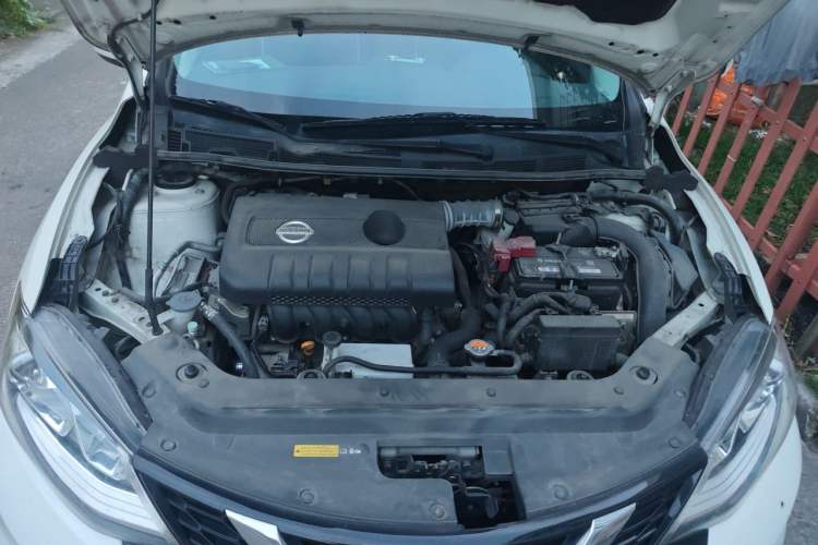 Used Nissan Tiida 2019 1.6L CVT Smart Drive Version China VI Standard Engine Bay